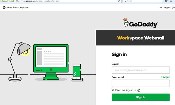 Godaddy Email Login Workspace