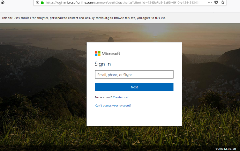 microsoft outlook office 365 login